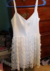 White Amanda Uprichard cocktail dress